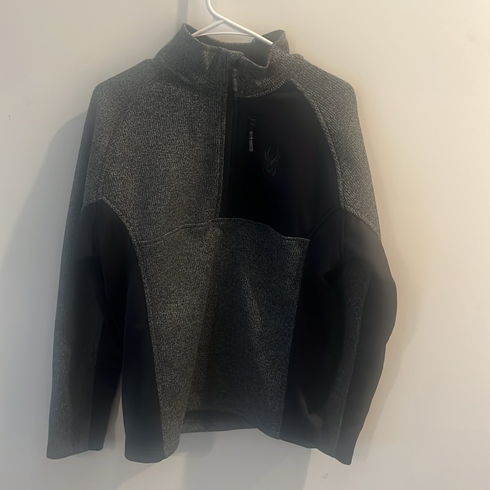 Spyder Dark Gray & Black Jacket